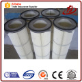 99.99% dust collected pleated filter cartridge